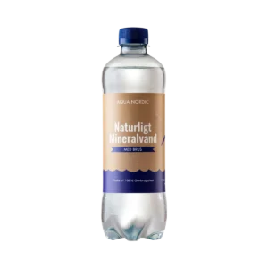 Kildevand Aqua Nordic 0,50l flaske med brus