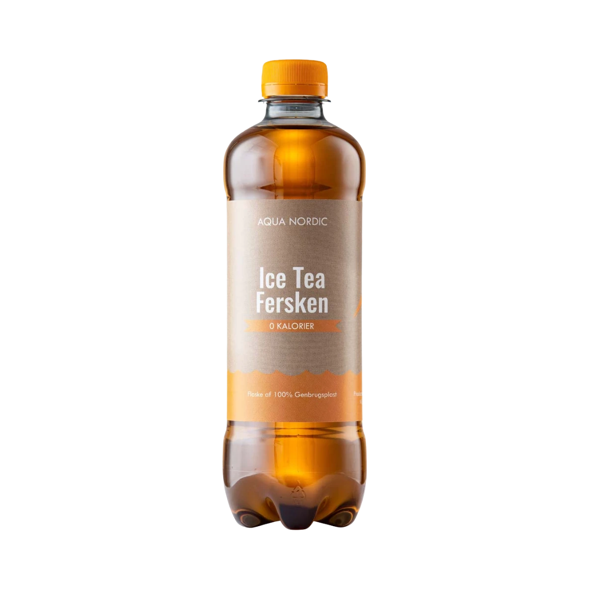 Ice Tea Fersken Aqua Nordic 0,50l flaske