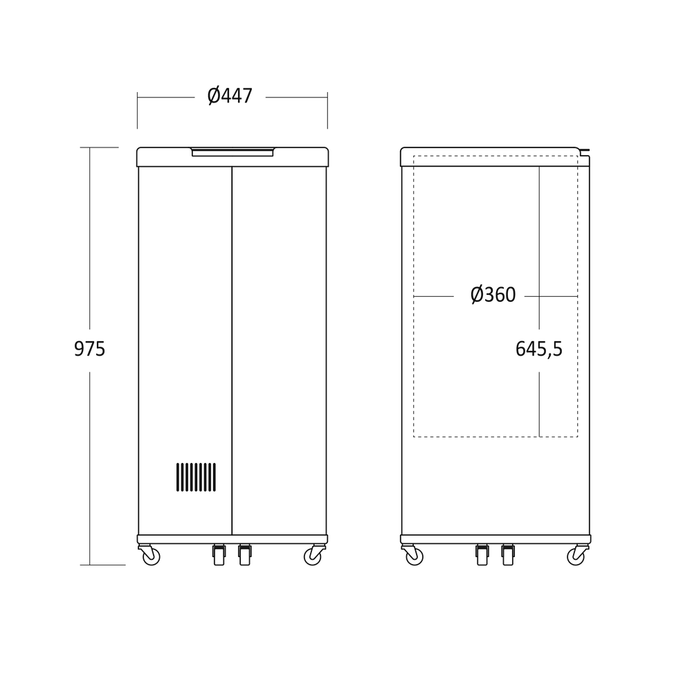 Tøndekøler Scandomestic 65l - Billede 3